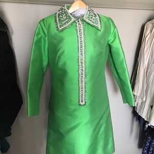 60s or 70s vintage beaded dress